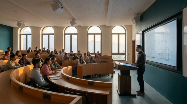 Interactive AV classroom technology for education in Nepal